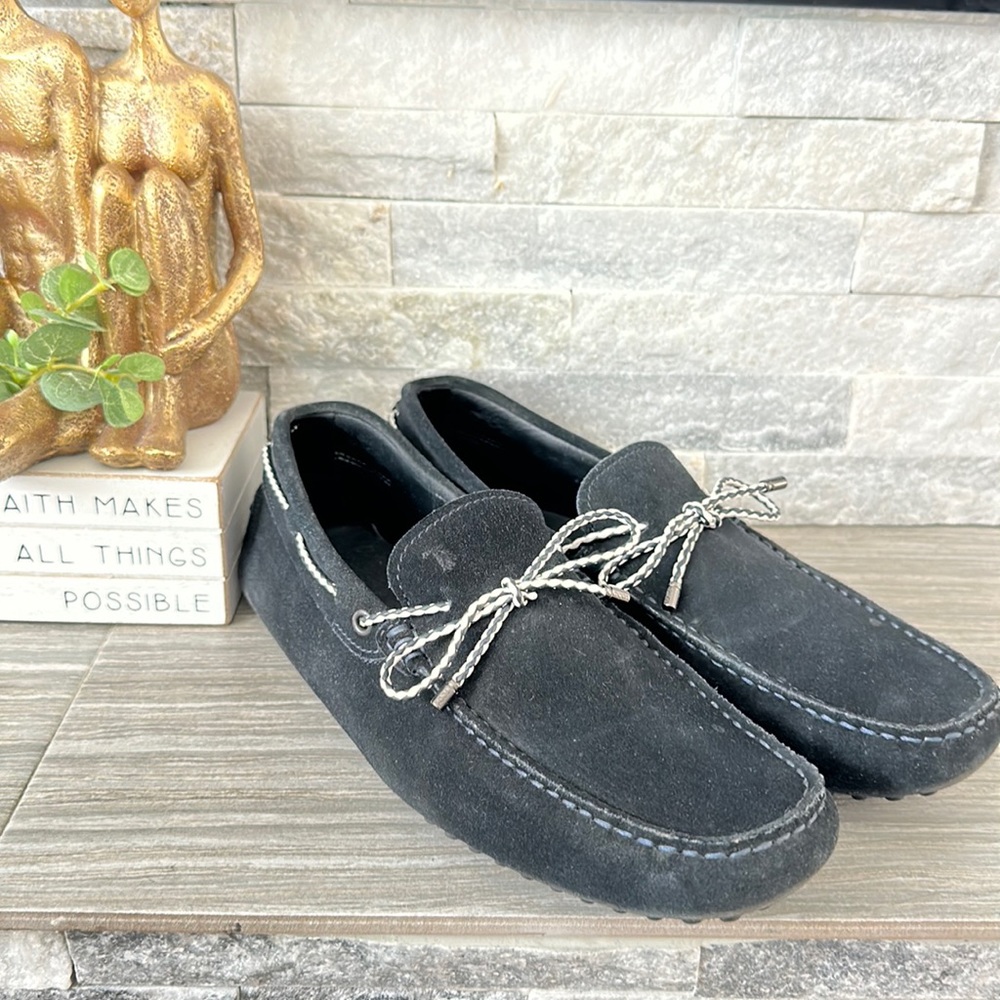 TOD’S Gommini/Drivers Black Suede